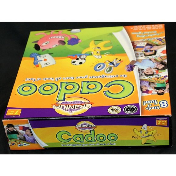 Cranium Cadoo Outrageous 8 Activities Game Act Decode Sculpt Ages 7+ Pictiona - Picture 4 of 9